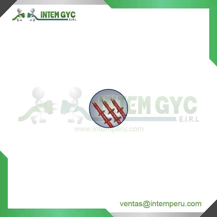 TERMINACION  INTERIOR PARA CABLE UNIPOLAR DE AISLAMIENTO SECO DE 18 - 36 KV