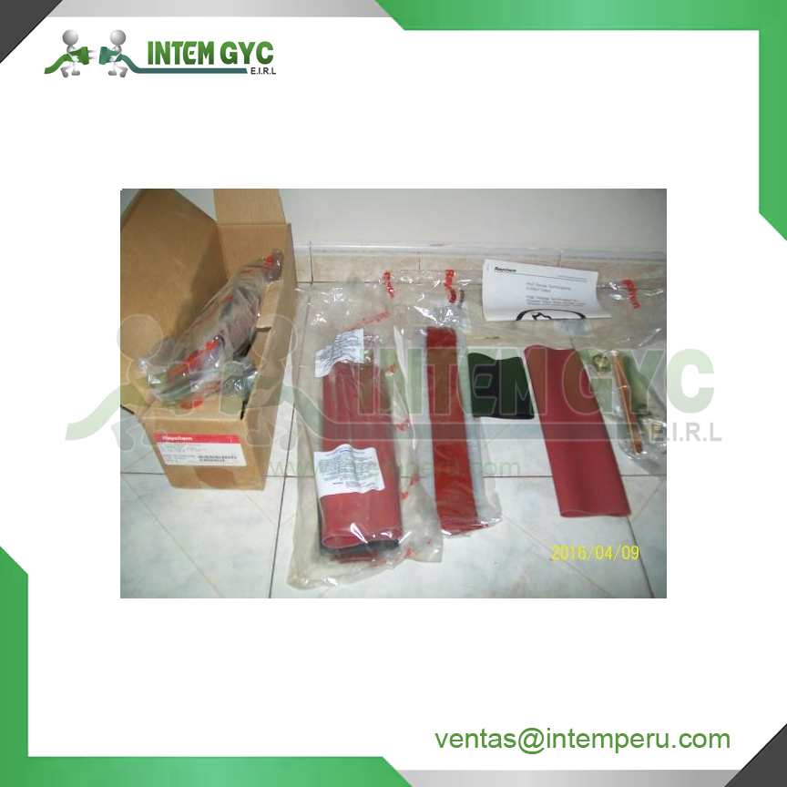 TERMINACION  EXTERIOR PARA CABLE UNIPOLAR DE AISLAMIENTO SECO DE 18 - 30 KV