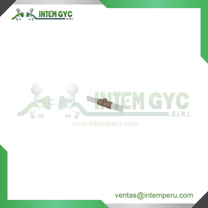 Molde para soldadura lineal entre dos cables de 120mm2