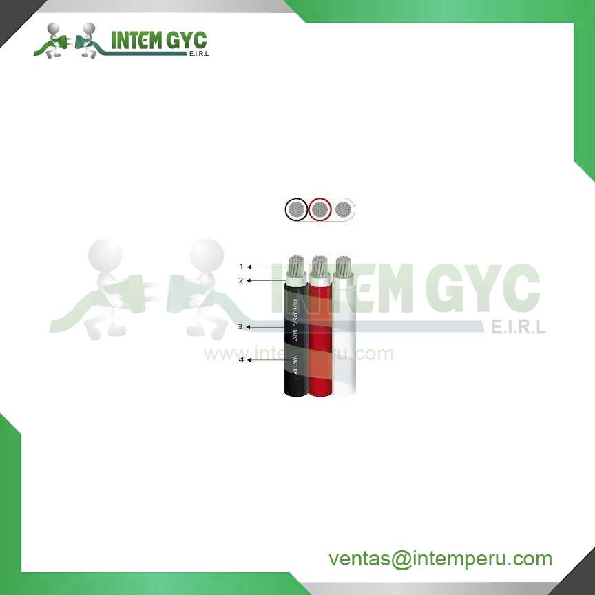 CABLE NA2XY 0.6/1KV 3X1X185MM