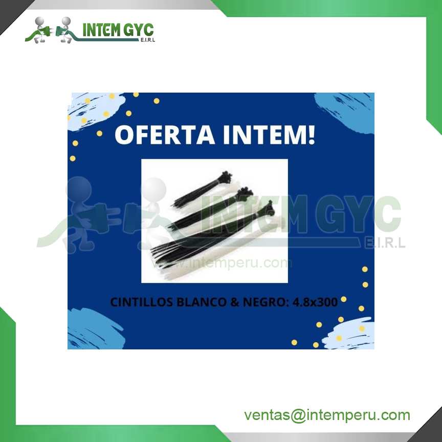 CINTILLO NYLON 4.8x300 OFERTA