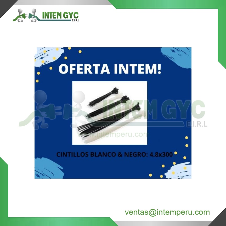 CINTILLO NYLON 4.8x300 OFERTA