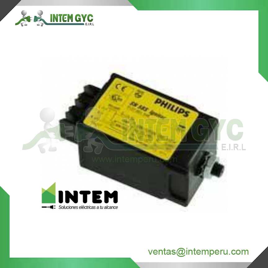 IGNITOR PARA LAMPARA VAPOR DE SODIO