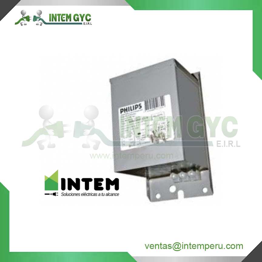 BALASTRO DE SODIO DE 70W - 150W - 250W - 400W