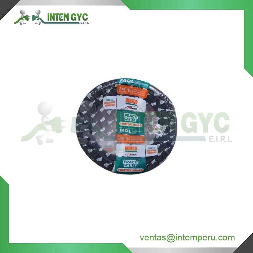 CABLE NH-90 4MM 450/750 NEGRO